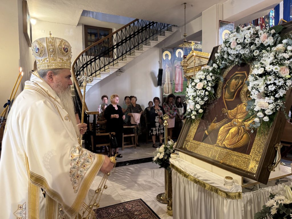 Η εορτή της Ιεράς Εικόνος της Παναγίας Ελαιοβρύτισσας στην Καλαμαριά
