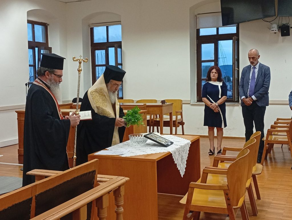 Αγιασμός στο Δικαστικό Μέγαρο Πρεβέζης