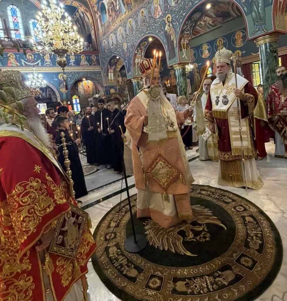 Πολυαρχιερατικό συλλείτουργο για την εορτή του Αγίου Ευσταθίου στη Ν. Ιωνία