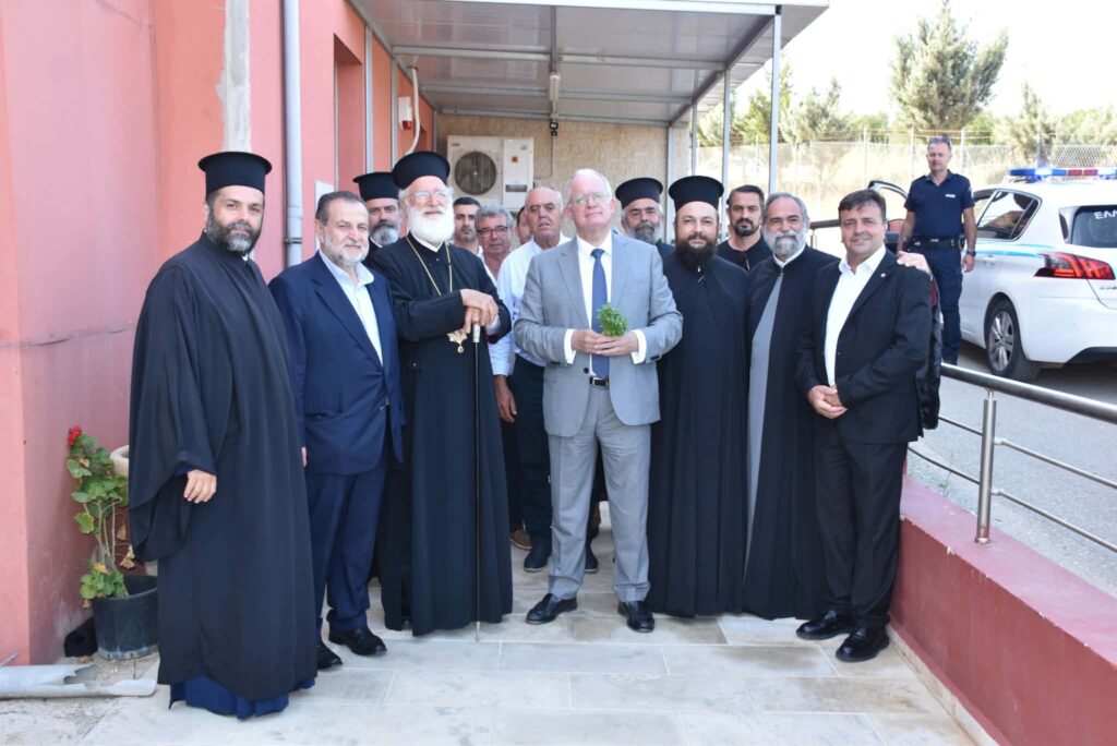 Επίσκεψη του Προέδρου της Ελληνικής Δημοκρατίας στην Μητρόπολη Αρκαλοχωρίου