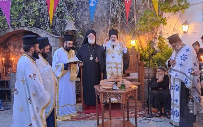 Πανηγυρικός Εσπερινός στο Ιερό Προσκύνημα του Αγίου Νικήτα στον Αχεντριά