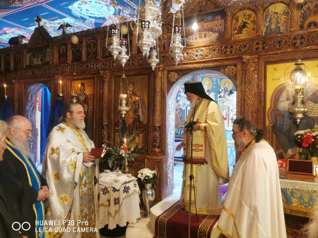 Ο Αρκαλοχωρίου Ανδρέας στο Ησυχαστήριο του Οσίου Τιμοθέου Πεντέλης