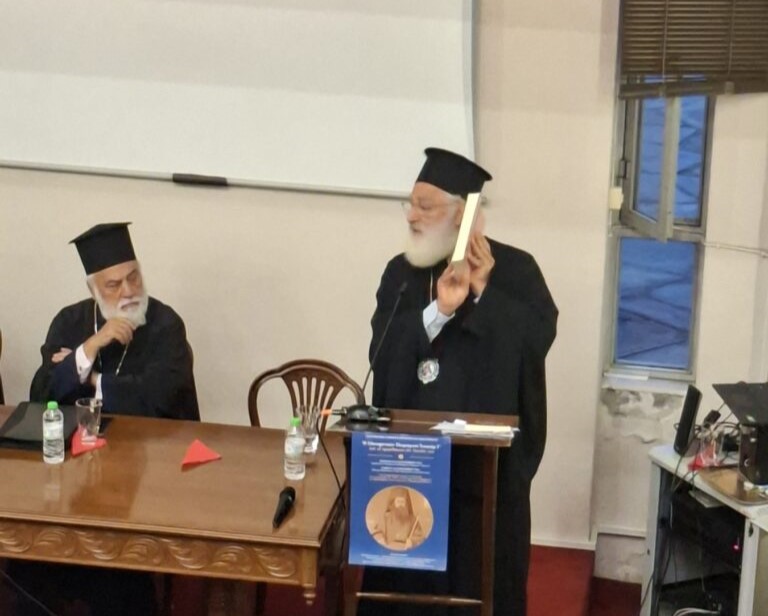 Ο Αρκαλοχωρίου Ανδρέας σε Επιστημονικό Συμπόσιο για τον Οικουμενικό Πατριάρχη Ιωακείμ Γ΄ στη Θεσσαλονίκη