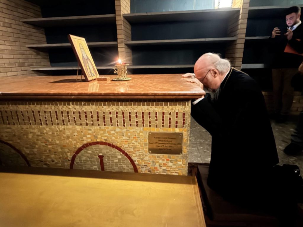 The Ecumenical Patriarch visits the Holy Patriarchal and Stavropegial Monastery of Saint John the Baptist in Essex