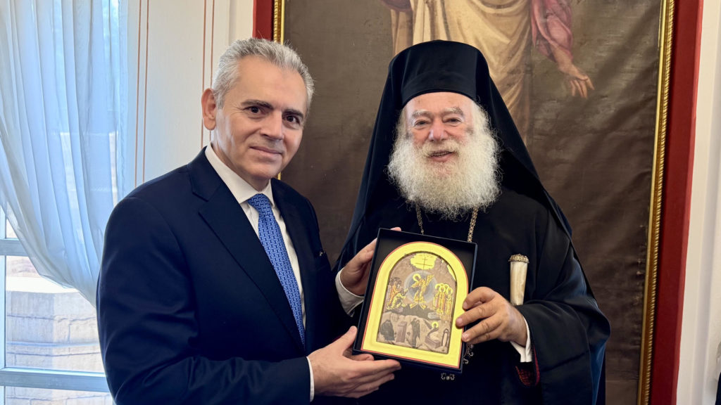 Χαρακόπουλος από Κάιρο για Μονή Σινά: “Η όποια απόφαση ληφθεί πρέπει να λαμβάνει υπόψη της το μοναδικό πνευματικό έργο”