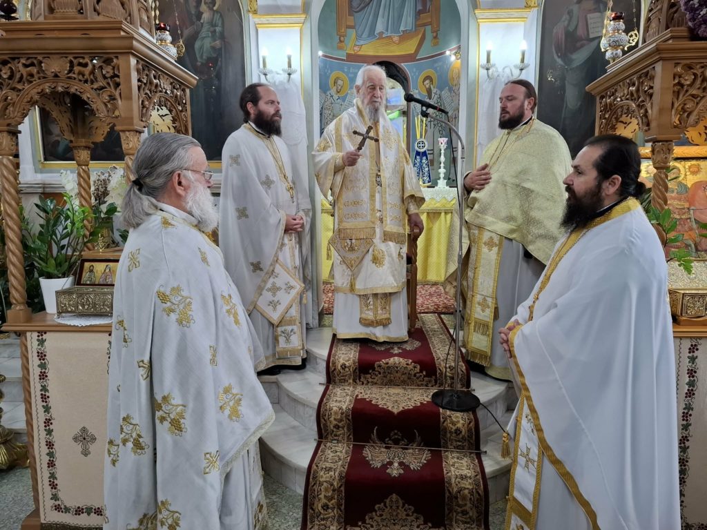 Η Κυριακή μετά την Ύψωση του Τιμίου Σταυρού στον Άγιο Ιωάννη Αλιβερίου