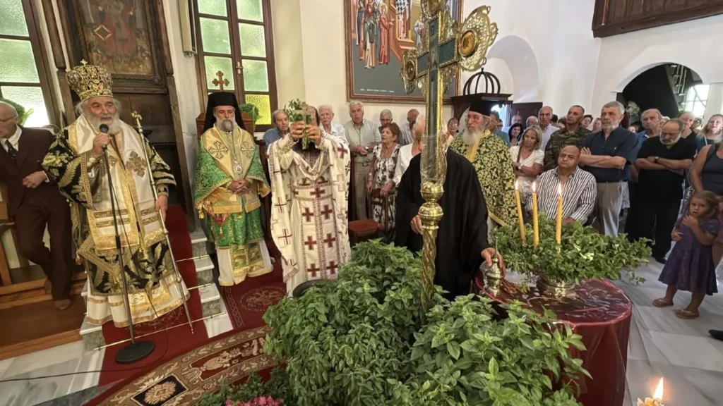 Η Ύψωση του Τιμίου Σταυρού σε Λέρο και Κάλυμνο
