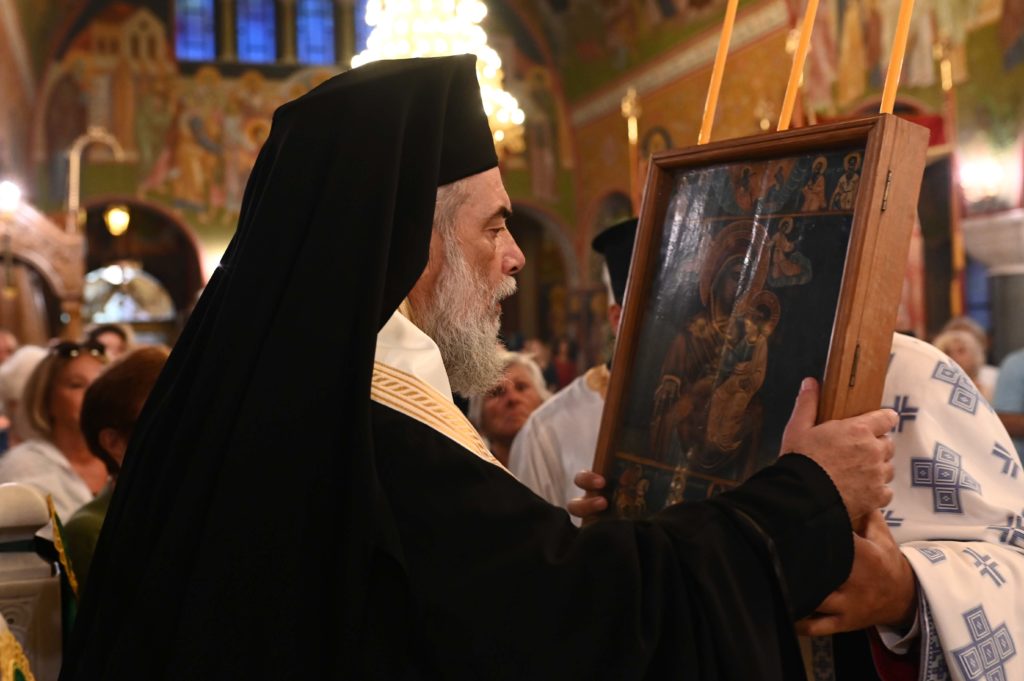 Ο Εσπερινός της Παναγίας της Μυρτιδιωτίσσης στην Πύλο