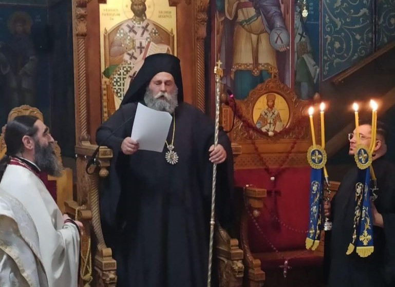 Ο Μητροπολίτης Ιωαννίνων στον Εσπερινό του Σαββάτου