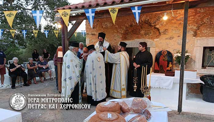 Η εορτή του Αγίου Μάμαντος στη Μητρόπολη Πέτρας