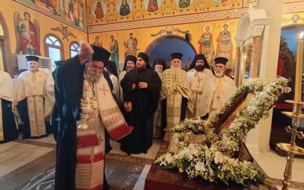 Τα Ιωάννινα υποδέχτηκαν το Ιερό Λείψανο του Οσίου Αμφιλοχίου