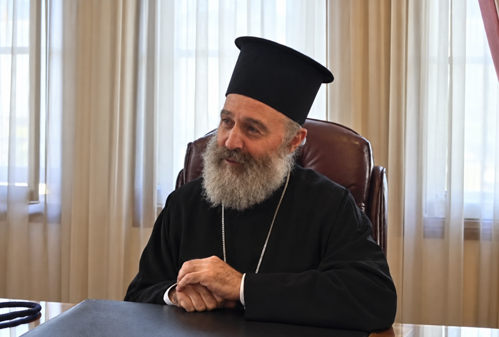 Συζήτηση με τον Αρχιεπίσκοπο Μακάριο για τον Ελληνισμό της Αυστραλίας (BINTEO)