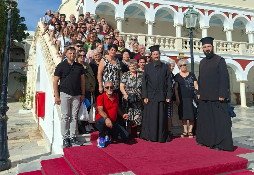 Προσκυνηματική εκδρομή των ενοριών Καρδιάς, Ολυμπιάδας και Γαλάτειας Εορδαίας σε Τήνο και Αίγινα