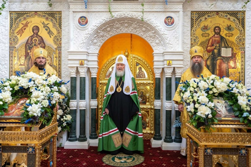 Патриаршая проповедь после Литургии в храме Седмиезерной иконы Божией Матери при Федеральном научном центре гигиены имени Ф.Ф. Эрисмана