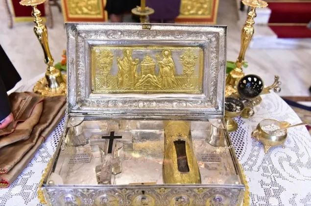 Η Κύπρος υποδέχθηκε την Τιμία Χείρα της Αγίας Μαρίας Μαγδαληνής από τη Μονή Σίμωνος Πέτρας Αγίου Όρους