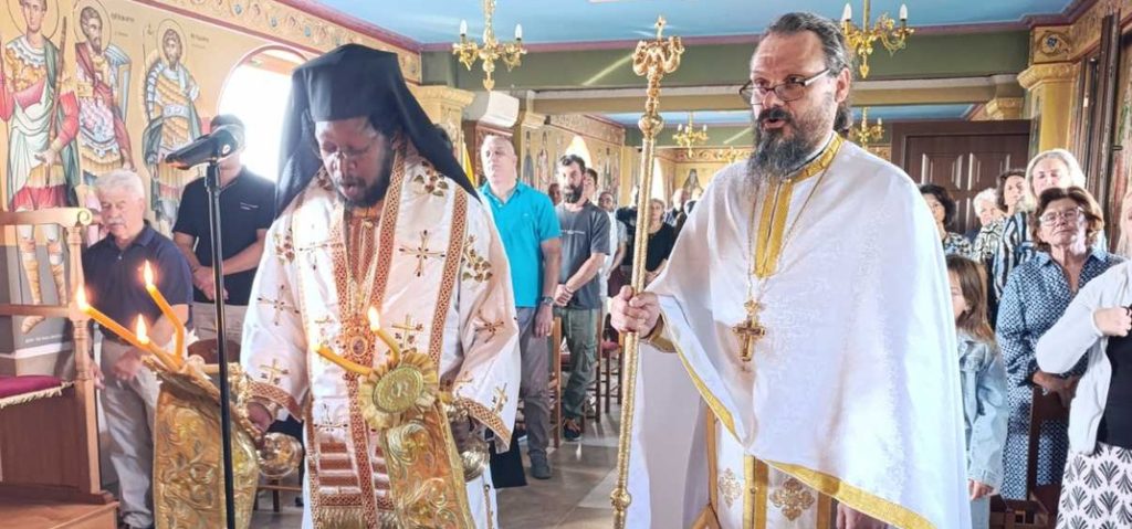 Επίσκεψη του Επισκόπου Τζίντζας στην Ιερά Μητρόπολη Λαρίσης