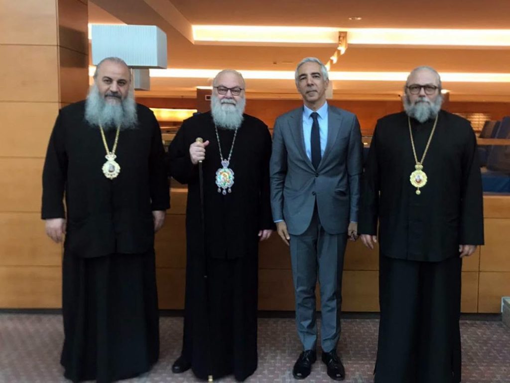 Ο Πατριάρχης Αντιοχείας συναντήθηκε στη Ρώμη με τον Λιβανέζο Πρέσβη στο Βατικανό