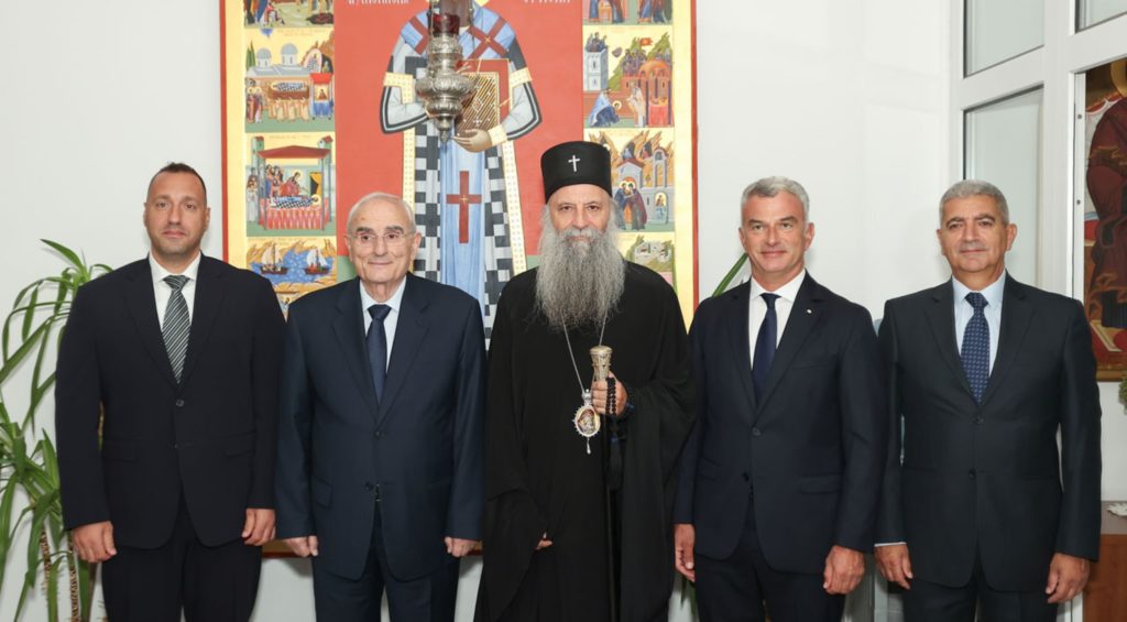 Патријарх Порфирије разговарао са делегацијом Републике Либан