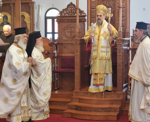 Η εορτή της Ινδίκτου στον Ιερό Μητροπολιτικό Ναό Αποστόλου Βαρνάβα στην Κοκκινοτριμιθιά