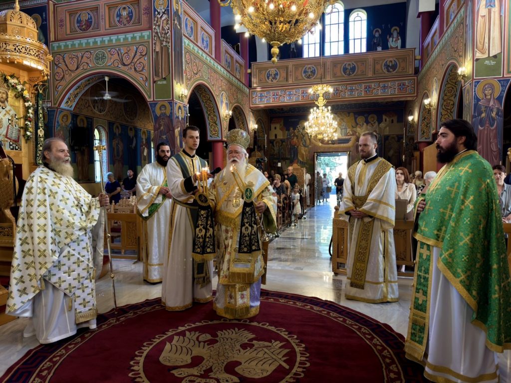 Στην ενορία του Αγίου Γερασίμου Βόλου ο Δημητριάδος Ιγνάτιος