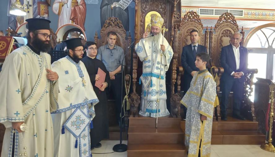Εθνικό Μνημόσυνο στον Άγιο Τύχωνα στη Λεμεσό