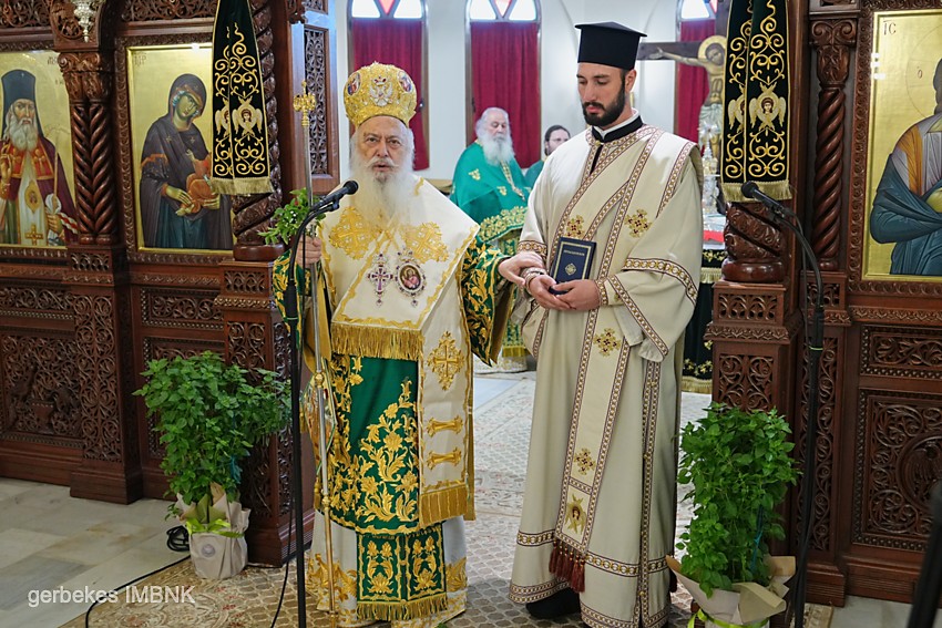 Με χειροτονία Διακόνου εορτάστηκε η Ύψωση του Τιμίου Σταυρού στη Μονή Δοβρά