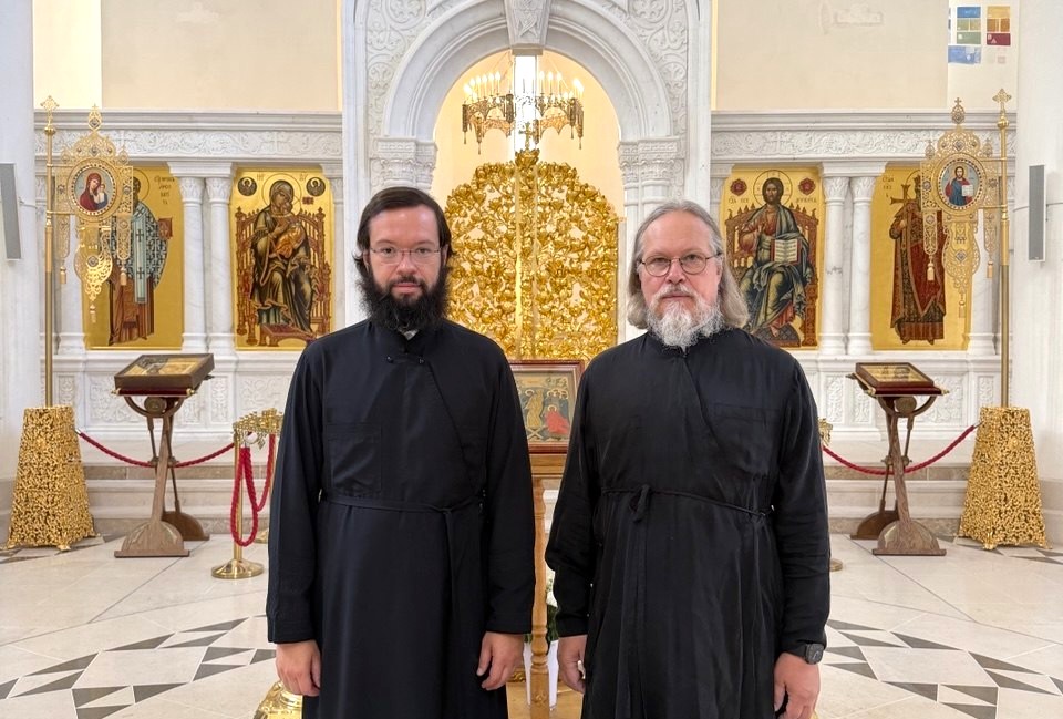 Председатель ОВЦС посетил Свято-Троицкий собор в Париже