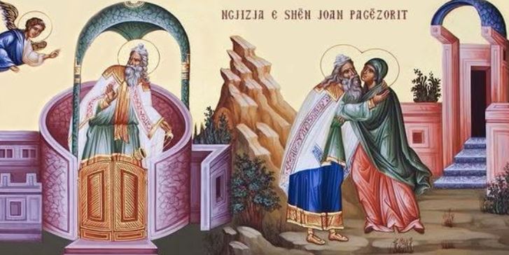Ngjizja e Joan Pagëzorit. Oshënaret Ksanthipi e Polikseni në Spanjë. Oshënare dëshmore Raisa. Dëshmori i ri Joani nga Konica