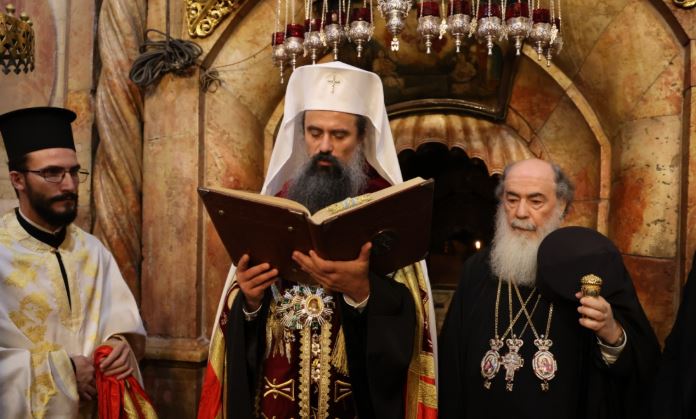 Започна мирното посещение на Българския патриарх Даниил в Йерусалимската патриаршия