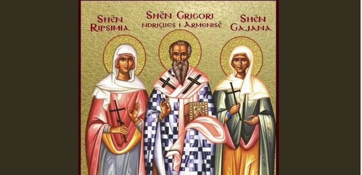 Hierodëshmor Grigori, ndriçues i Armenisë. Dëshmoret Ripsima, Gajana etj. Dëshmor Mardoni