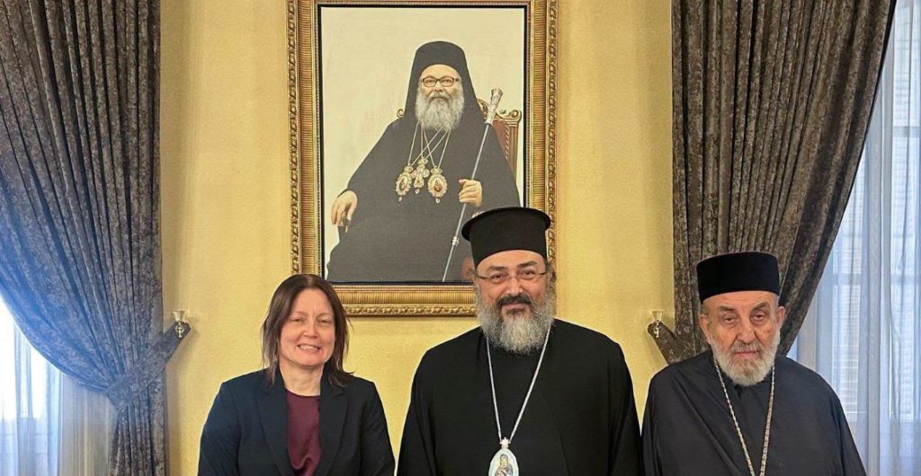 سفيرة السويد في الدار البطريركيّة