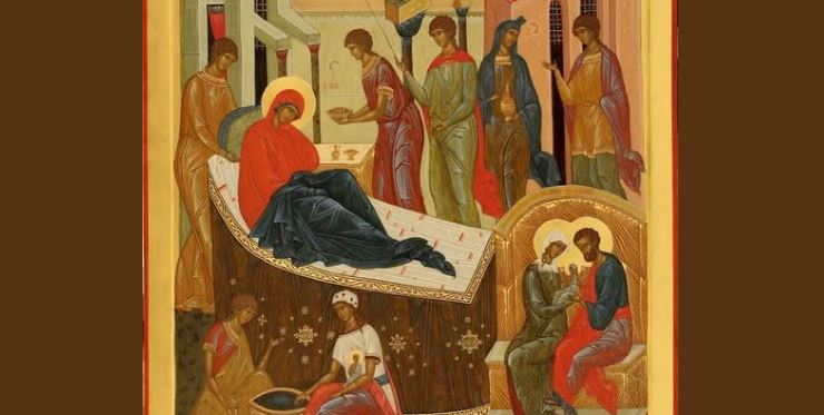 Lindja e Hyjlindëses Mari. Dëshmorët Seviri, Artemidori