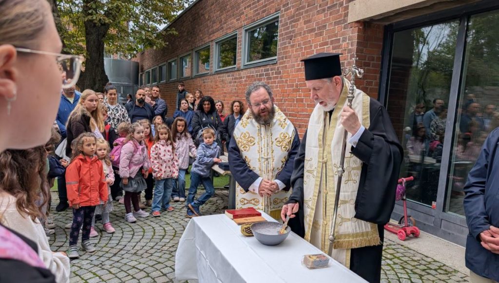 Blessing Service at the Greek School of Stockholm