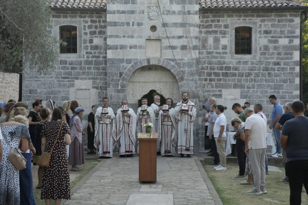 Празник Усјековање главе Светог Јована Крститеља у храму Светог Ђорђа под Горицом