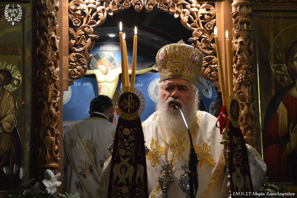 Ο Νεαπόλεως Βαρνάβας στο Παρεκκλήσι του Αγίου Φιλίππου στο Σταθμό