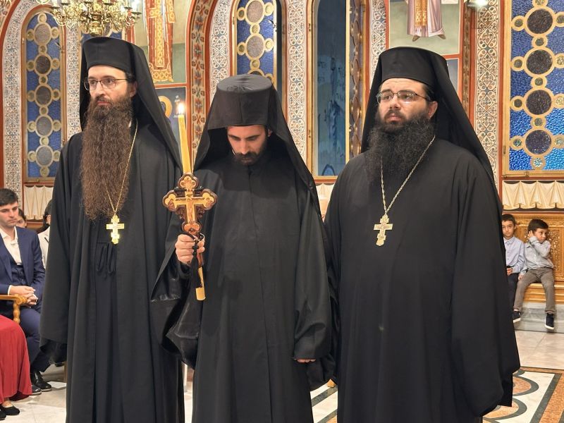 Η Μοναχική Κουρά του Θεοδώρου Αναγνωστόπουλου στον Ι.Ν. Μεγάλου Βασιλείου Αθηνών