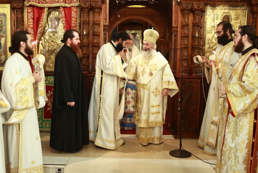 Χειροτονία Διακόνου Ιωάννη Νικολαΐδη στον Μητροπολιτικό ναό Παναγίας Παντανάσσης Καθολικής