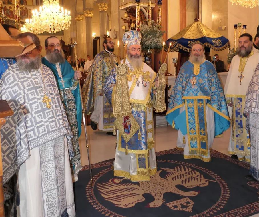 Θεία Λειτουργία της Αγίας Σκέπης και Δοξολογία της Εθνικής Επετείου της 28ης Οκτωβρίου στον Καθεδρικό Ναό Αγ. Νάπας