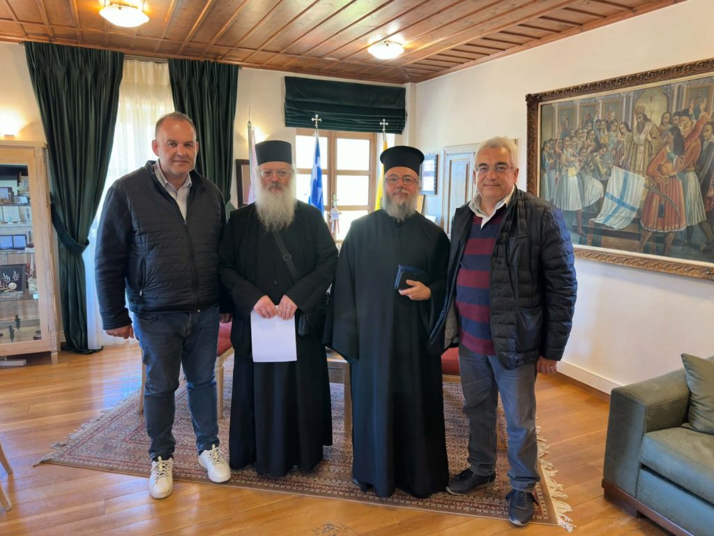 Υπεγράφη η σύμβαση για το έργο αντιστήριξης του δρόμου προς την Ιερά Μονή Αιμυαλών