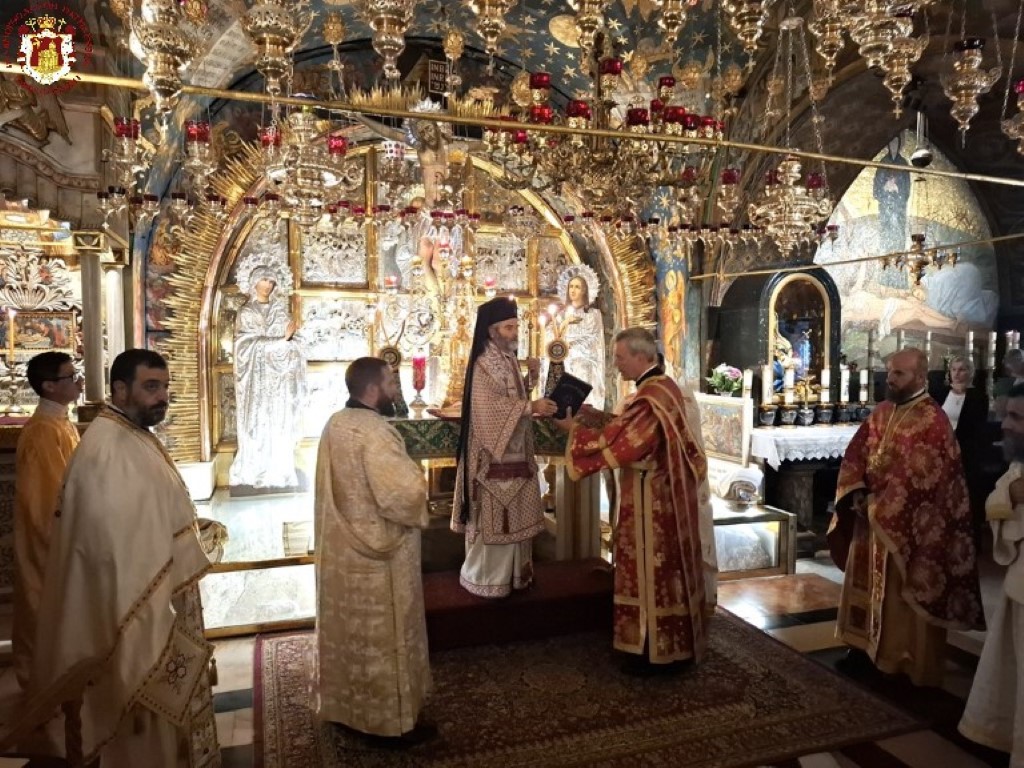 Χειροτονία Διακόνου στο Πατριαρχείο Ιεροσολύμων