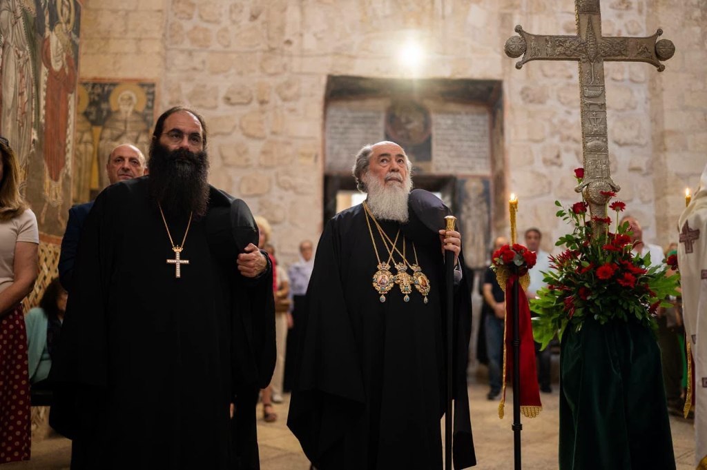 Η εορτή της Υψώσεως του Τιμίου Σταυρού στη Δυτική Ιερουσαλήμ