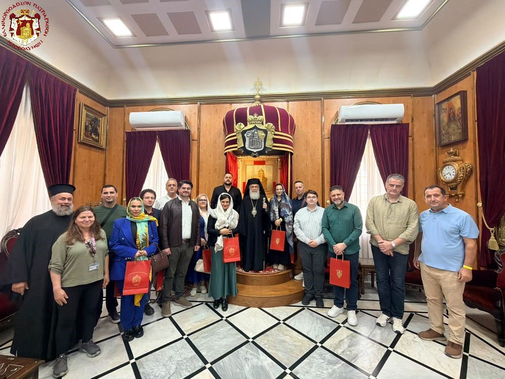 Συναντήσεις του Πατριάρχη Ιεροσολύμων με προσκυνητές, διπλωμάτες και επιχειρηματίες