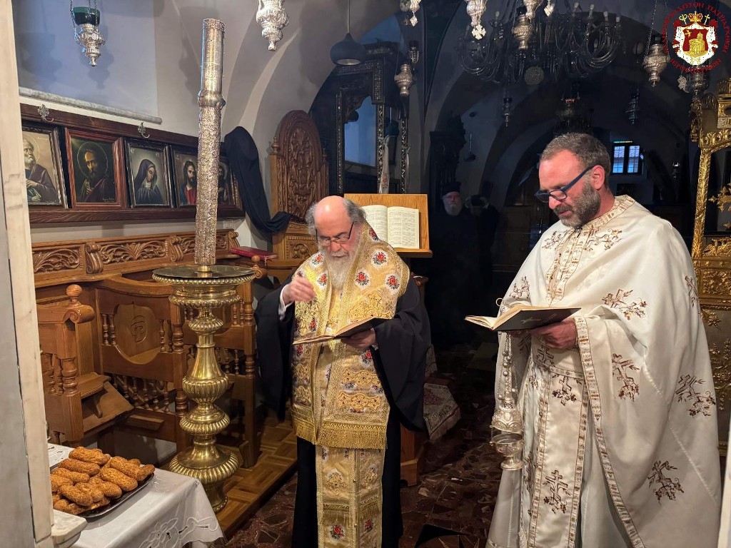 Τρισάγιο για τα θύματα της τρομοκρατικής επίθεσης στην Ιορδανία τέλεσε ο Πατριάρχης Ιεροσολύμων
