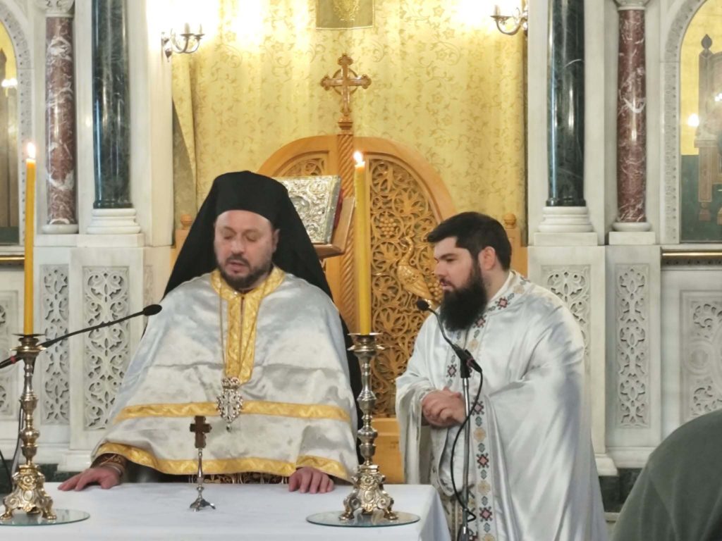 Από τα εγκαίνια του Τμήματος Βυζαντινής και παραδοσιακής Σχολής Μουσικής της Αρχιεπισκοπής Αθηνών, στον Άγιο Δημήτριο Όπλων