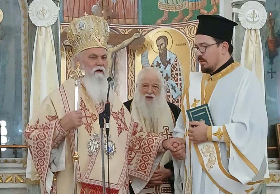 Επέτειος εκλογής Καλαβρύτων Ιερωνύμου και χειροτονία Διακόνου στο Αίγιο