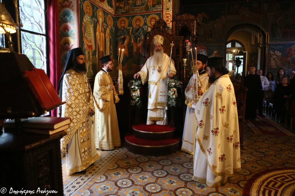 Η Πανήγυρις στην Ιερά Μονή Αγίου Γεωργίου Μαλεσίνας