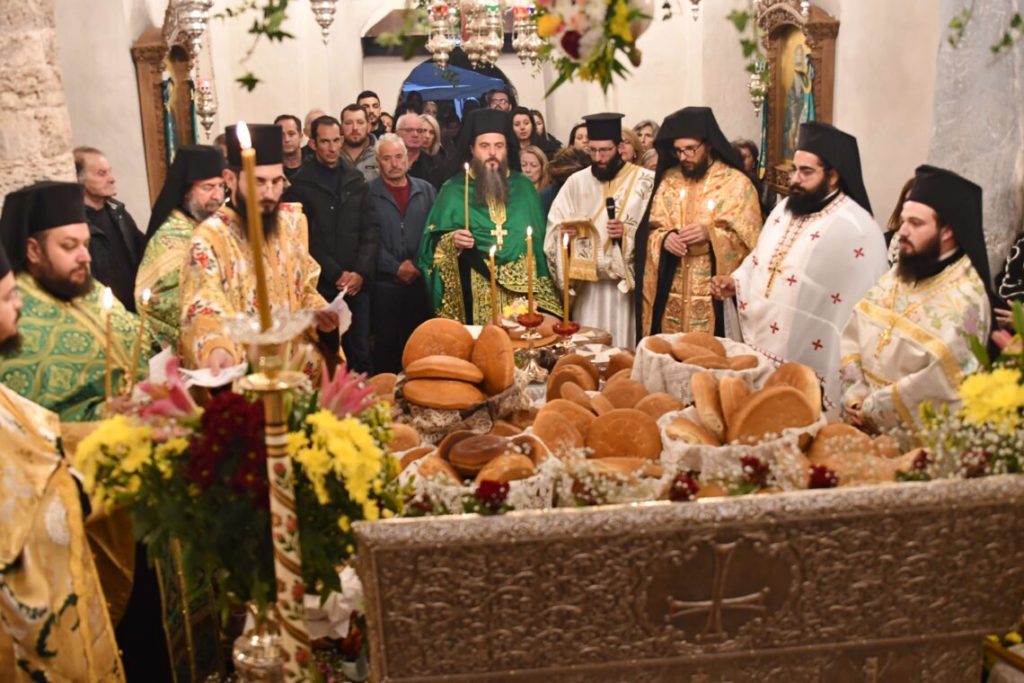 Η πανήγυρη του Οσίου Ευθυμίου του Νέου στην Περιστερά Θεσσαλονίκης