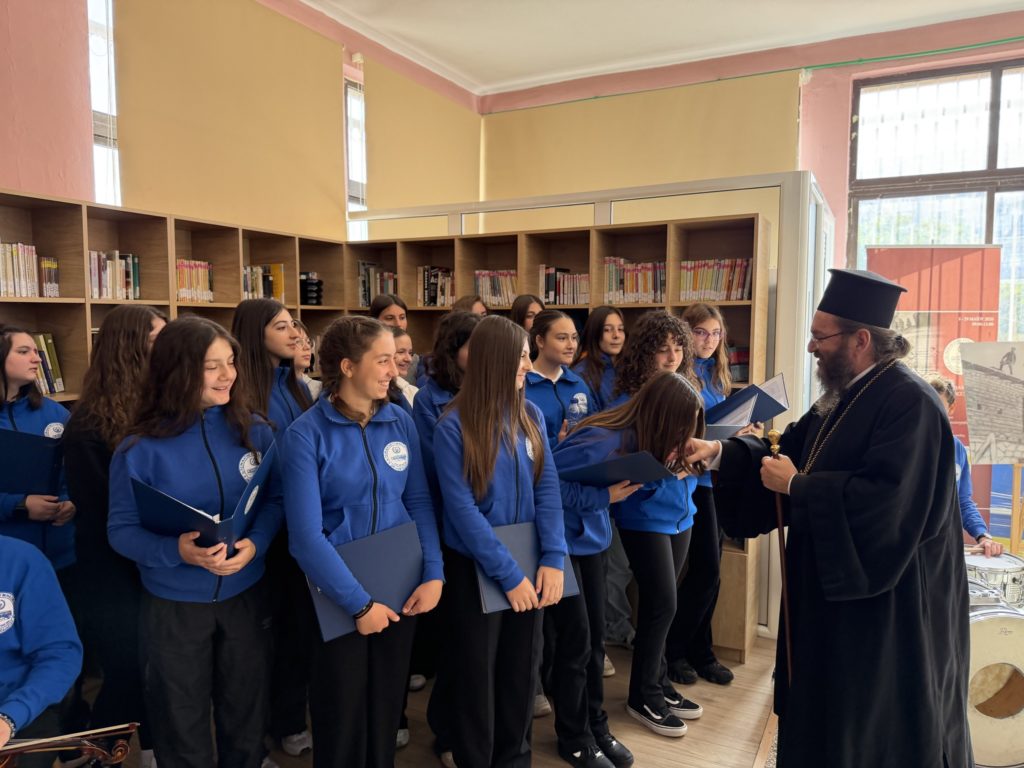Ποιμαντική επίσκεψη του Κιλκισίου Βαρθολομαίου στο 2ο Γυμνάσιο Κιλκίς