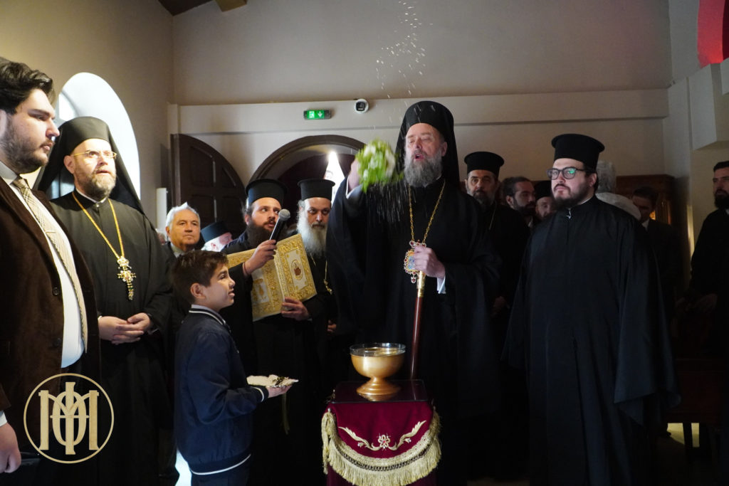 Αρχιερατική Θεία Λειτουργία και Εγκαίνια κειμηλιαρχείου στον Ιερό Ναό Αγίου Δημητρίου Θεσσαλονίκης