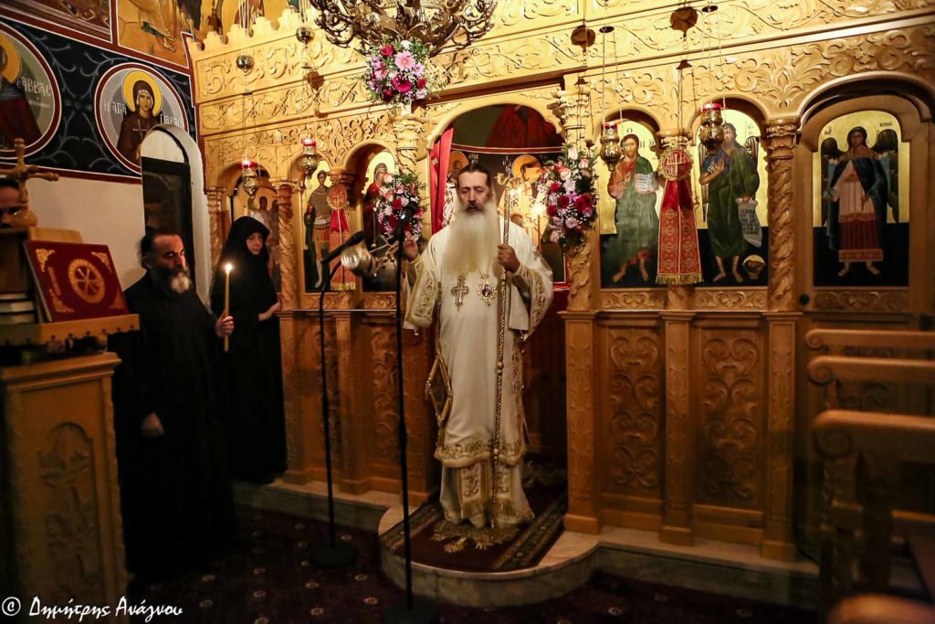 Ολονυκτία του Αγίου Δημητρίου στην Ιερά Μονή Δαμάστας